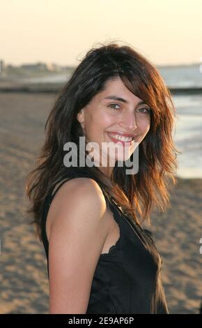 Italian Actress Caterina Murino poses during the 20th Cabourg Romantic Days Film Festival in Cabourg, France, on June 8, 2006. Photo by Denis Guignebourg/ABACAPRESS.COM Stock Photo