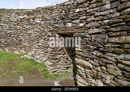 Grianan Of Aileach, Ireland. 28th April, 2016. Grianan Of Aileach is a circular prehistoric fort dating from the Bronze Age near Inishowen. Stock Photo