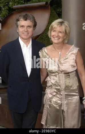 Claude Serillon and Catherine Ceylac attend the Jaeger LeCoultre party celebrating the 70th anniversary of the Reverso watch, Paris, France, June 29 , 2006. Photo by Giancarlo Gorassini/ABACAPRESS.COM Stock Photo