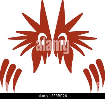 Mole animal logo icon design illustration vector template Stock Vector