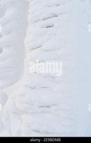 Snow windy texture abstract background Stock Photo
