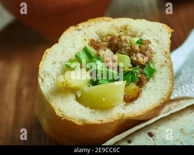 Spatlo - South African sandwich popular in all Provinces of South ...