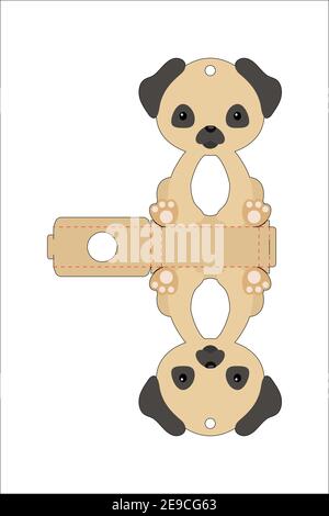 https://l450v.alamy.com/450v/2e9cg63/cute-easter-egg-holder-pug-dog-template-retail-paper-box-for-the-easter-egg-printable-color-scheme-laser-cutting-vector-template-2e9cg63.jpg