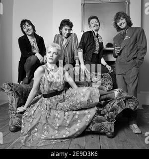 The Catch. Annie Lennox, Dave Stewart 2/11/ 1977 Stock Photo