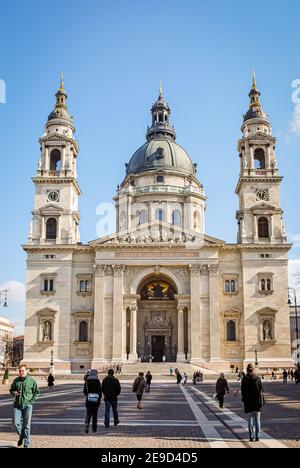 St Stephen's Basilica, Budapest, Hungary Stock Photo