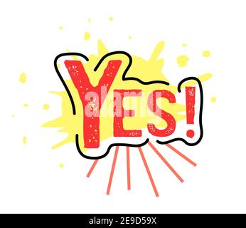 Speech Bubble, paint design vector illustration on white background Stock Vector