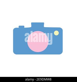 Graphic vector icons in color for web print Stock Vector