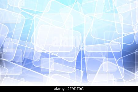 Abstract wide technology background with hexagons and gear wheels. Hi-tech circuit board illustration. Stock Photo