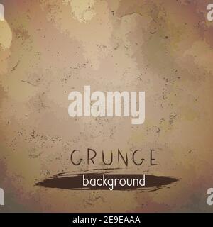 Vector vintage background. Grunge texture of old paper. Stock Vector