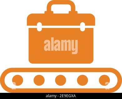 Baggage, luggage, transport conveyor icon. Well organized and editable Vector design using in commercial purposes, print media, web or any type of des Stock Vector