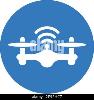 Repeater, antenna, signal, wifi drone icon is use in designing and developing websites, commercial, print media, web or any type of design project. Stock Vector