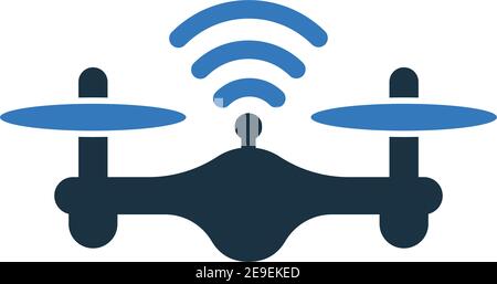 Repeater, antenna, signal, wifi drone icon is use in designing and developing websites, commercial, print media, web or any type of design project. Stock Vector