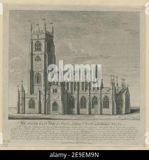 The SOUTH EAST View of Steeple Ashton Church, in the County of Wilts.  Author  Ellis, Jos. 43.49. Place of publication: [London] Publisher: [publisher not identified] Date of publication: [1761]  Item type: 1 print Medium: etching and engraving Dimensions: sheet 35.8 x 36 cm  Former owner: George III, King of Great Britain, 1738-1820 Stock Photo