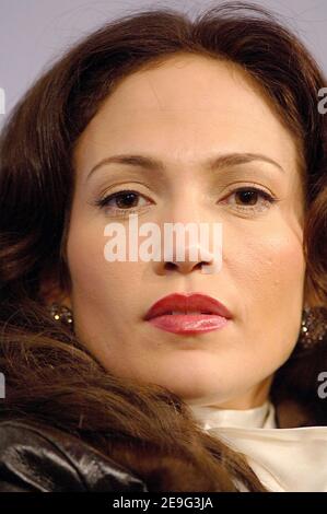 Jennifer Lopez attends a press conference for her new film,'El Cantante,' at the 2006 International Film Festival in Toronto, Canada, on Wednesday, September 13, 2006. Photo by Olivier Douliery/ABACAPRESS.COM Stock Photo
