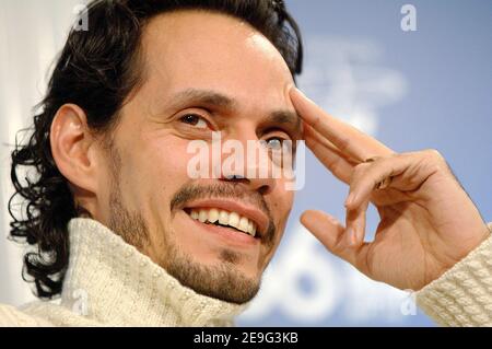 Marc Anthony attends a press conference for his new film,'El Cantante,' at the 2006 International Film Festival in Toronto, Canada, on Wednesday, September 13, 2006. Photo by Olivier Douliery/ABACAPRESS.COM Stock Photo