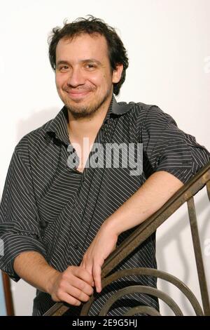 French actor Alexandre Astier poses with his award during the closing ...