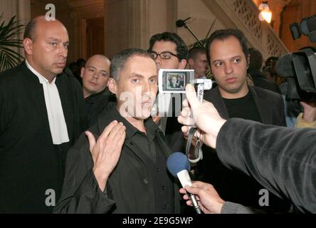 Marc Knobel, co-foundador of French association 'J'accuse'. asks for the closure of Tribu Ka's website for racism at Court Law of Paris, France on September 18, 2006. Tribu Ka was banned on July 29 by French government decree. Photo by Nicolas Chauveau/ABACAPRESS.COM Stock Photo