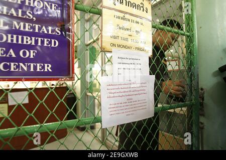 A view of the 'Immigration Detention Center' in Bangkok, Thailand on August 18, 2006. John Mark Karr, the US teacher who confessed the murder of JonBenet Ramsey is detained here, waiting for his extradition to the USA. Photo by Patrick Durand/ABACAPRESS.COM Stock Photo