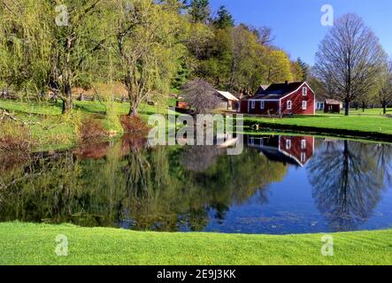 The Farmer's Museum in Cooperstown, New York Stock Photo