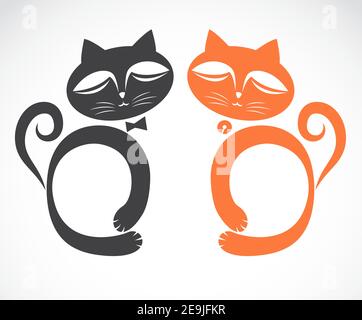 Vector image of an cat on a white background. Easy editable layered vector illustration. Animals. Pet. Stock Vector