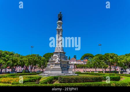 Garden of Alfonso de Albuquerque in Lisbon, Portugal Stock Photo