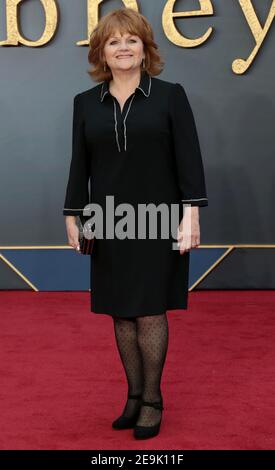 Sep 09, 2019 - London, England, UK - Downton Abbey World Film Premiere   Photo Shows: Lesley Nicol Stock Photo