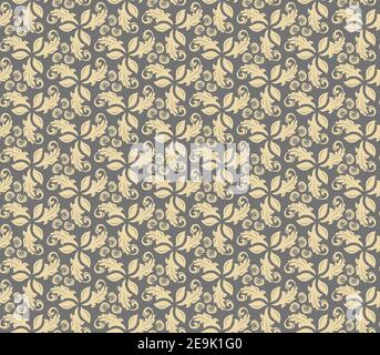 Floral Fine Seamless Vector Pattern Stock Vector