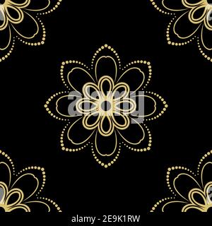 Floral Fine Seamless Vector Pattern Stock Vector