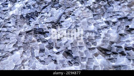 Textured crystal natural landscape as a background. Stock Photo