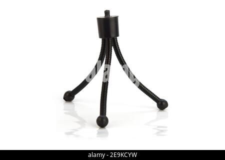an octopus tripod on a white background Stock Photo