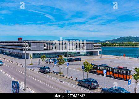 VIANA DO CASTELO, PORTUGAL, MAY 24, 2019: View of cultural center of Viana do Castelo in Portugal Stock Photo