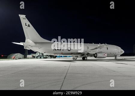 Boeing P8 Poseidon Stock Photo