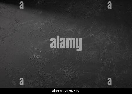 Abstract black background texture with shadows for add text or graphic design. Grunge black background Stock Photo