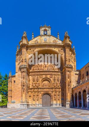 Convent of San Esteban at Salamanca, Spain Stock Photo