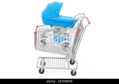 Shopping cart like store stroller