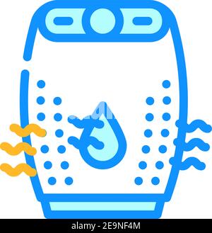 moisturizing air device icon color illustration Stock Vector Image ...