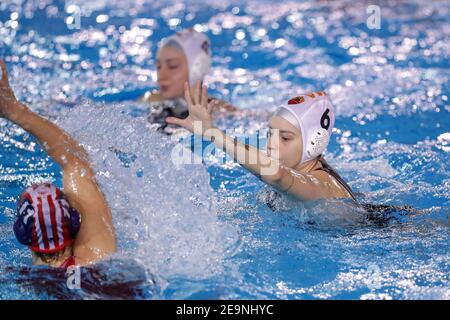 Roma, Italy. 05th Feb, 2021. Izabella Chiappini (SIS Roma) during SIS Roma vs Olympiakos SF Piraeus, Waterpolo EuroLeague Women match in Roma, Italy, February 05 2021 Credit: Independent Photo Agency/Alamy Live News Stock Photo