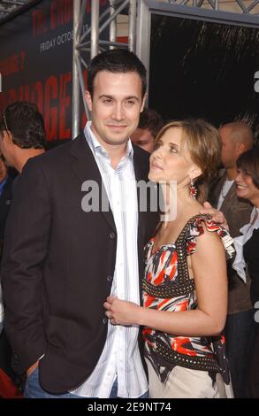 Freddie Prinze Jr. and Sarah Michelle Gellar attend the 'Grudge 2' World premiere held at Knott's Scary Farm of Buena Park in Los Angles, CA, USA on October 8, 2006. Photo by Lionel Hahn/ABACAUSA.COM Stock Photo