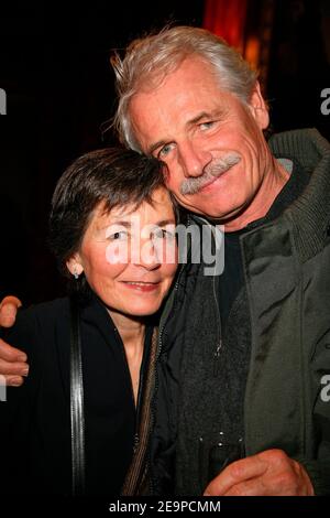 Yann Arthus-Bertrand and his wife Anne attend the 'Tastings best price of Wine' party held at Grand Hotel in Paris, France on November 23, 2006. Photo by Denis Guignebourg/ABACAPRESS.COM Stock Photo