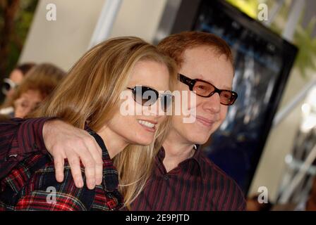 Bridget Fonda and Danny Elfman attend the Paramount Pictures' 'Charlotte's Web' premiere, held at the Arclight Theatre in Los Angeles, CA, USA on December 10, 2006. Photo by Lionel Hahn/ABACAPRESS.COM Stock Photo