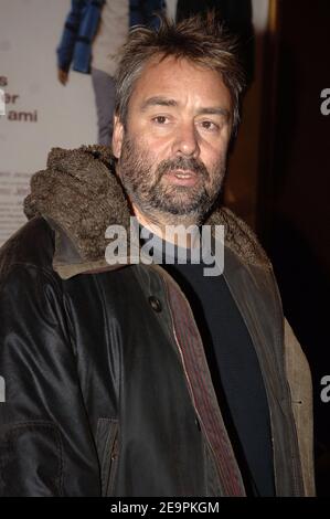 French director Luc Besson arrives at the French premiere of Patrice Leconte's new movie 'Mon Meilleur Ami' in Paris , France on December 11 , 2006. Photo by Giancarlo Gorassini/ABACAPRESS.COM Stock Photo