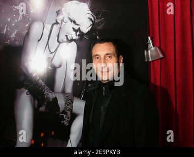 French actor Zinedine Soualem attends the presentation of Pink Paradise's Calendar 2007 at the club 'Pink Paradise' in Paris, France on December 13, 2006. Photo by Benoit Pinguet/ABACAPRESS.COM Stock Photo