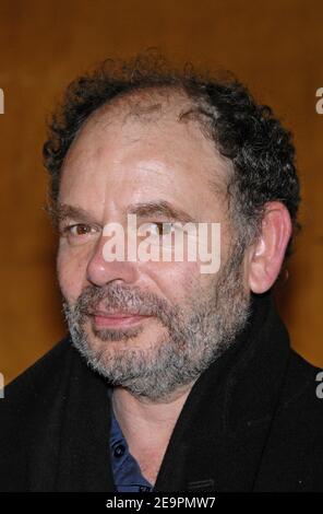 Actor and director Jean-Pierre Darroussin, winner of the 'Prix Louis Delluc du Premier Film' for his directorial debut 'Le Pressentiment' poses for pictures during the 64th annual 'Prix Louis Delluc' announcement ceremony, held at the Fouquet's restaurant in Paris, France, on December 18, 2006. Photo by Nicolas Khayat/ABACAPRESS.COM Stock Photo