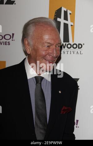 6th Feb 2021. FILE: Christopher Plummer Dies at 91. Manhattan, United States Of America. 24th Oct, 2011. BEVERLY HILLS, CA - OCTOBER 24: Christopher Plummer arrives at the 15th Annual Hollywood Film Awards Gala at The Beverly Hilton hotel on October 24, 2011 in Beverly Hills, California. People: Christopher Plummer Credit: Storms Media Group/Alamy Live News Stock Photo