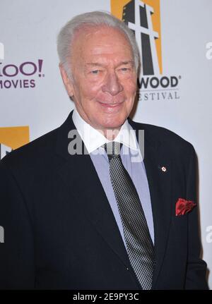 6th Feb 2021. FILE: Christopher Plummer Dies at 91. Los Angeles, USA. 25th Oct, 2011. Christopher Plummer  59 Credit: Tsuni/USA/Alamy Live News Stock Photo