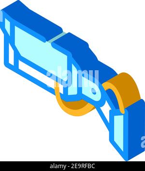 ip camera isometric icon vector illustration color Stock Vector Image ...