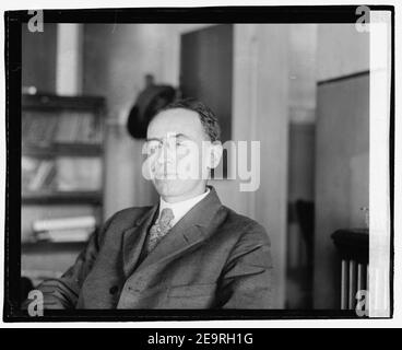 Mr. Doran, Asst. to Dr. Adams, Internal Rev Stock Photo - Alamy