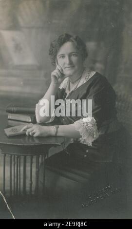 Mrs Nellie McClung (HS85-10-30649). Stock Photo
