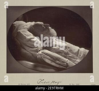 Nadar, Victor Hugo on His Deathbed Getty Museum Stock Photo - Alamy