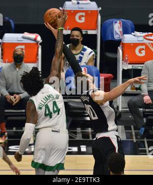 Boston Celtics center Robert Williams III (44) in the first half of an NBA  basketball game Sunday, March 20, 2022, in Denver. (AP Photo/David  Zalubowski Stock Photo - Alamy